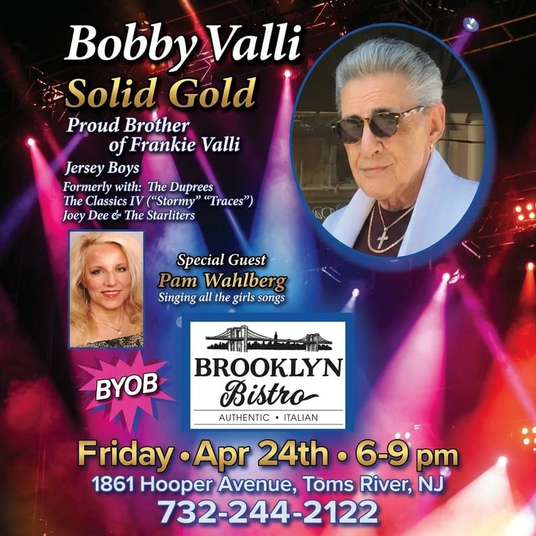 Bobby Valli at the Brooklyn Bistro