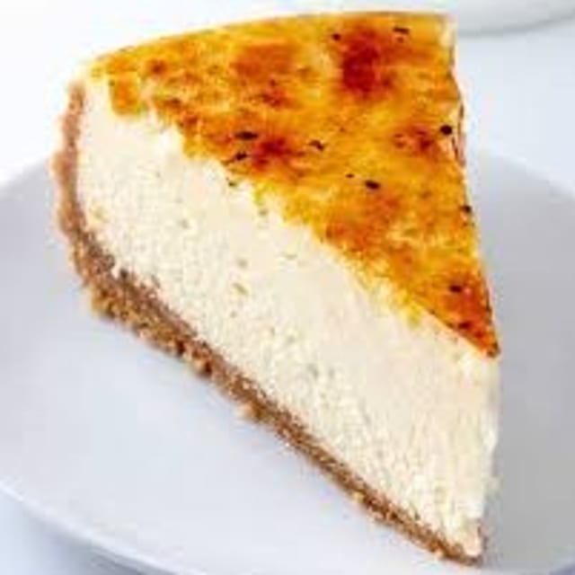 Creme Brûlée Cheesecake.