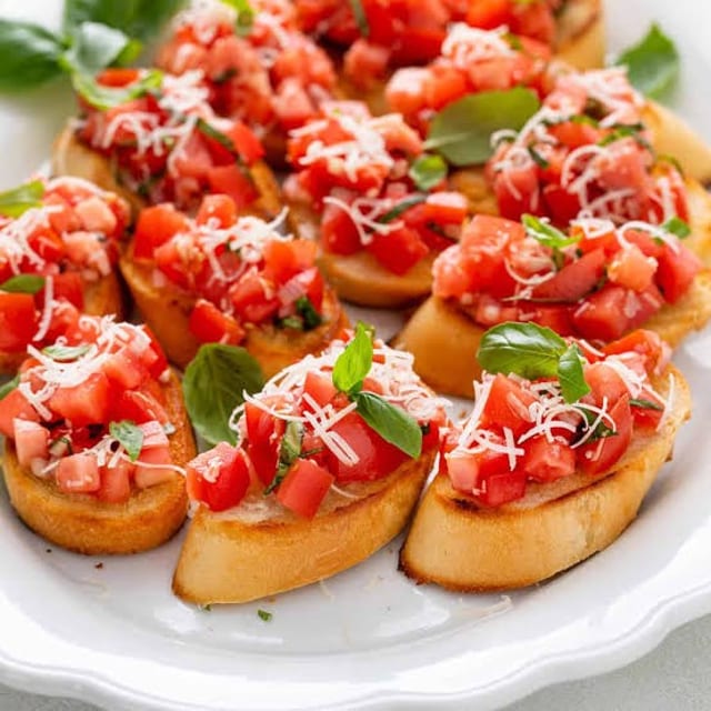 Tomato Bruschetta.