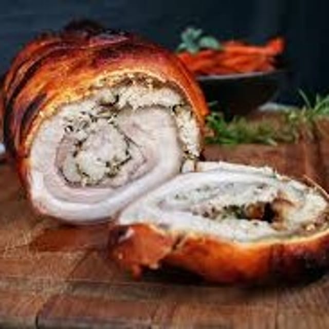 Porchetta.