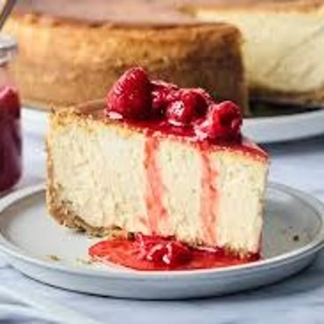 Fruit Topped Cheesecake.