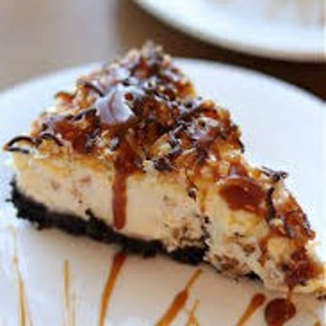 Samoa Cheesecake.