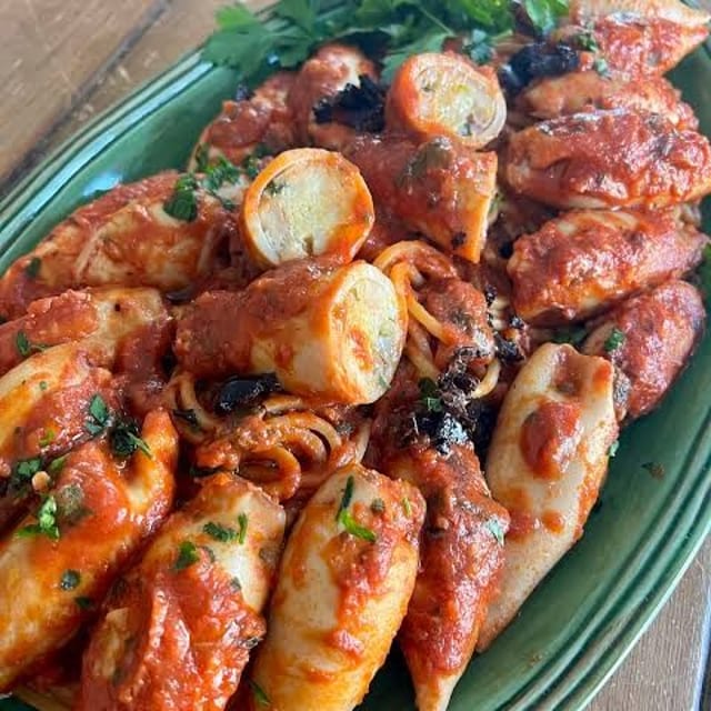 Stuffed Calamari.