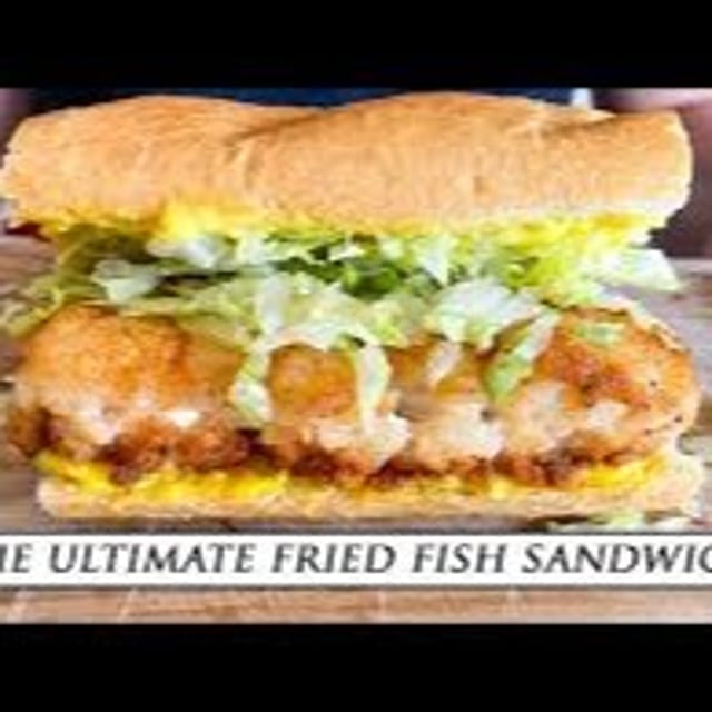Cape Cod Crispy Fried Fish Sandwich.