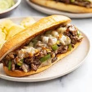 South Street Philly Cheesesteak Sandwich