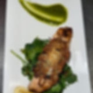 Potato Encrusted Wild Atlantic Salmon